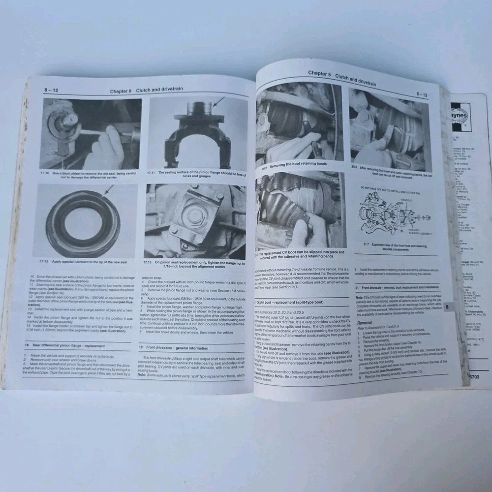 1982-1992 Chevy‎ GMC S-10 S-15 Truck Chevrolet & GMC Repair Manual Haynes 831